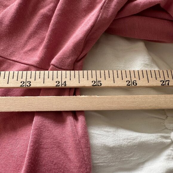 LOGO by Lori Goldstein 3X Knit Top with Chiffon Back Inset & Pockets Boho Casual - Picture 8 of 11